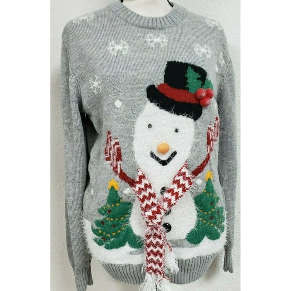 Viottiset Women's Ugly Christmas Knitted Sweater - Picture 2 of 4